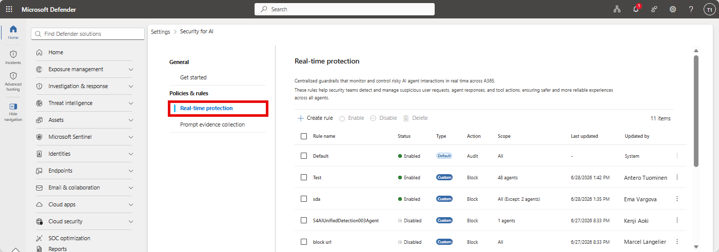 securityagent365-realtimeprotection